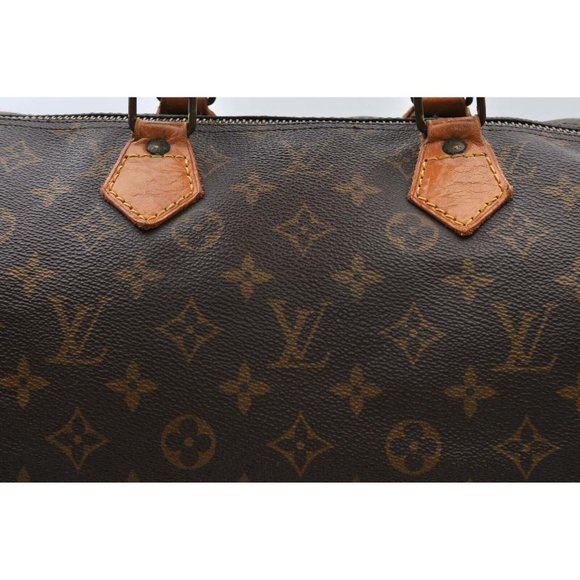 Auth Louis Vuitton Speedy 40 Satchel #33021L41B - Picture 10 of 13